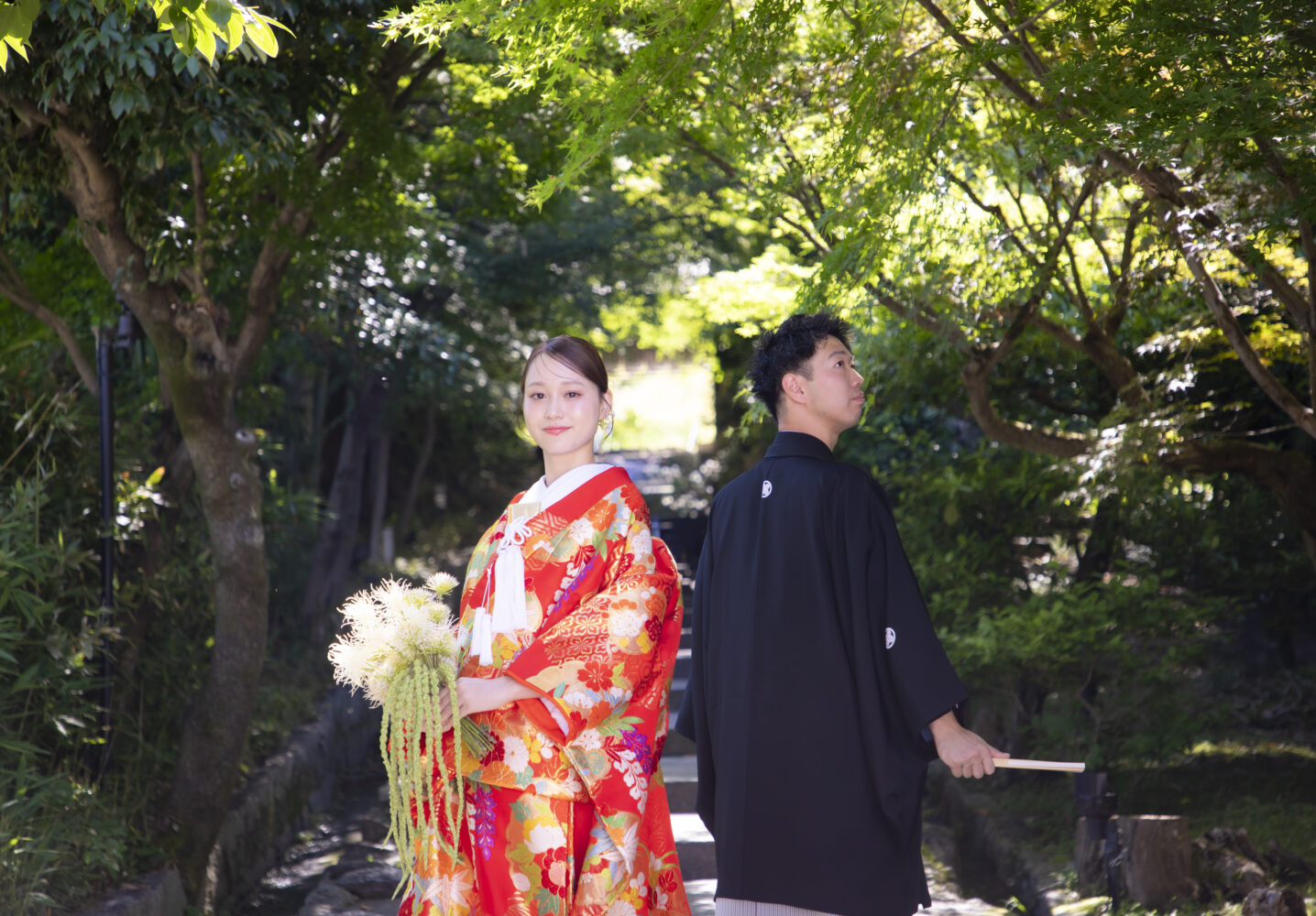 【GRAND OPEN記念限定！50％OFF】洋装・和装2着＊教会×選べるロケ