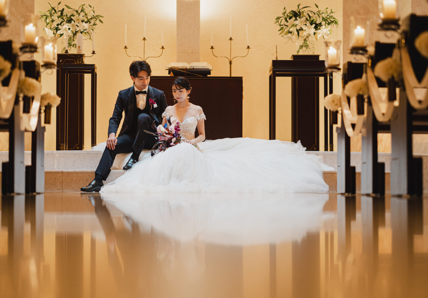 【GRAND OPEN記念限定・ご会食付き】ドレス×教会プラン